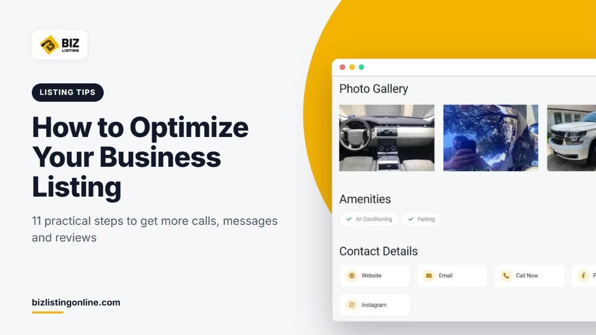 How to Optimize Your Business Listing to Get More Customers