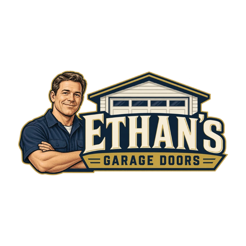 Ethan's Garage Doors logo