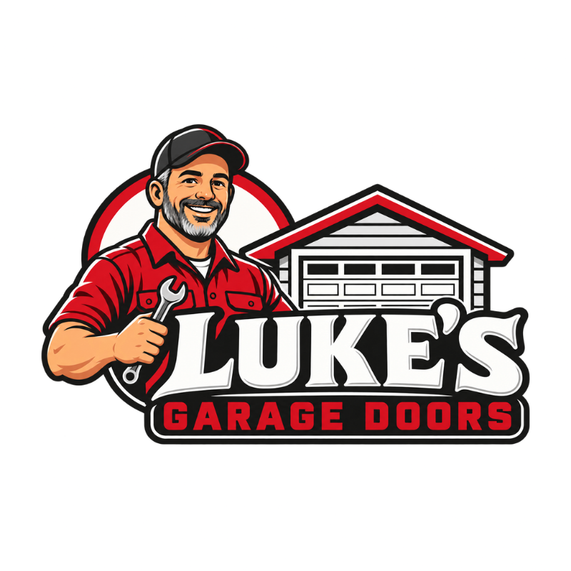 Luke's Garage Doors logo
